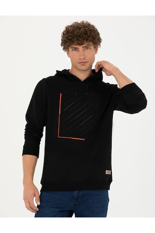 Pierre Cardin Erkek Siyah Sweatshirt 50272825-vr046 Siyah