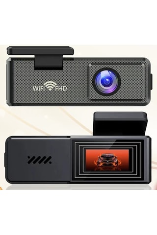 Dahili Wifi Dahili Mini Ekran 1080P Araç Kamerası