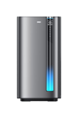 Air Purifier Macro Max S Akıllı Hava Temizleyici, Hepa Filtre, Pm2.5 Sensör, 18 Db, 203 M², Rgb Işık Gri