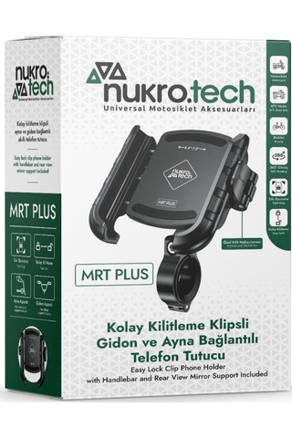 Mrt Plus Telefon Tutucu Siyah