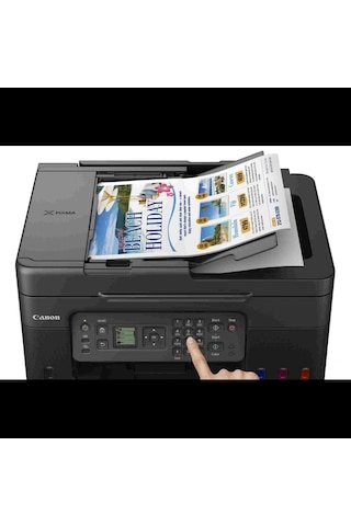Canon Pıxma G4470, Renkli, Mürekkep Mega Tanklı, Yazıcı, Tarayıcı, Fotokopi, Fax, Wifi, Bulut, Adf,