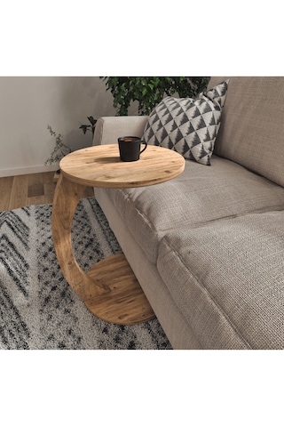 Yan Sehpatekerlekli C Sehpa Koltuk Sehpası Zigon Sehpa Servis...