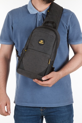 Newish Polo Erkek Usb Çıkışlı Çapraz Bel Ve Omuz Çantası New321 - Siyah - Sarı