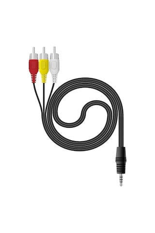 Px-4824 3.5 Mm Stereo To 3 Rca Dişi Tos Çevirici Dönüştürücü Ses/görüntü Kablosu, 3.5mm To Rca Görüntü Akt