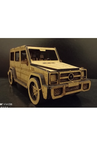 TLR hobi 3d Mercedes G63 Ahşap Araba Maketi