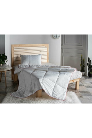 Doqu Home Naturel Çift Kişilik Yorgan Beyaz