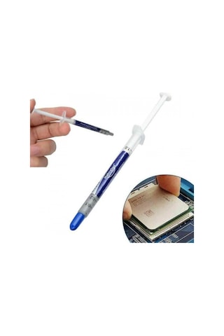 Halnziye HY510 Gümüş Alaşımlı İşlemci CPU - VGA Termal Macun 3 G