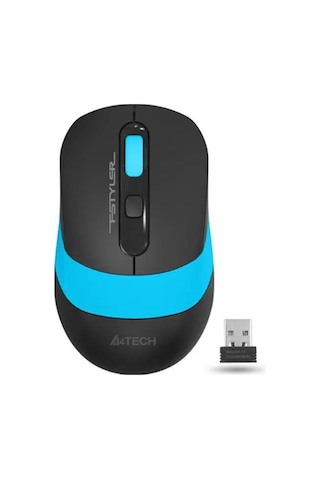 A4 Tech Fg10 Mavı 2.4g Nano 2000dpı Kablosuz Mouse Lazer