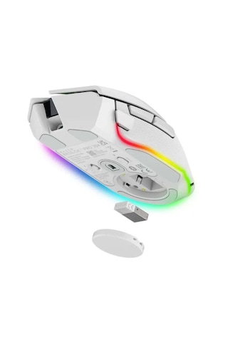 Razer Basilisk V3 Pro 35k Kablosuz Mouse - Beyaz