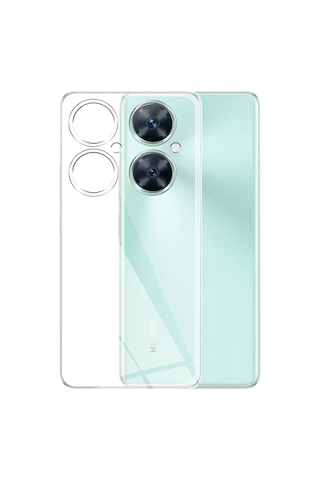 Huawei Nova 11i Kılıf Şeffaf Ve Esnek Süper Silikon Kılıf Şeffaf