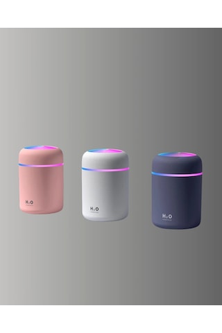 Bfs Taşınabilir Hava Nemlendirici Renkli Işık Ve Usb Bağlantı