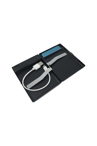 Usb Şarjlı Metal Çakmaklı Kısa Sigara Tabakası