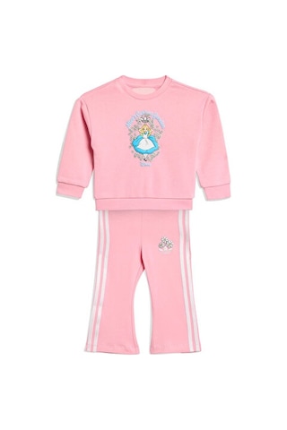 Adidas Crew Set Bebek Günlük Eşofman Takımı Ke0479 Pembe Pembe