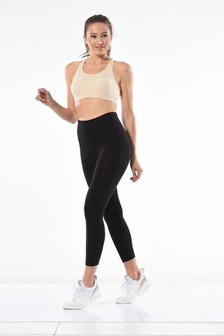 Dynamic Leggins Termal Kışlık Pamuklu Esnek Likralı Tayt-1148-1149-8966 SiYAH
