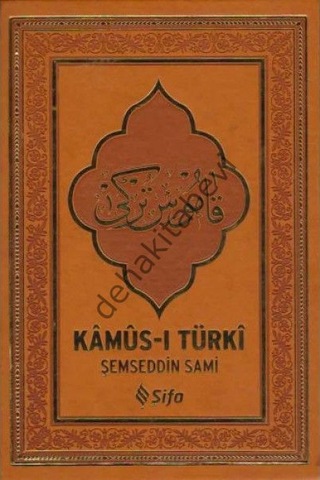 Kamusu Türki Büyük Boy Şemseddin Sami Şifa Yayınevi