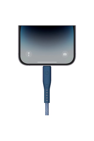 Flow 1.5m 60w Type-c To Lightning Pd Hızlı Şarj Kablo - Lacivert
