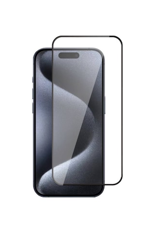 Apple Uyumlu iPhone 15 Pro Max 3d Rika Temperli Cam Ekran Koruyucu