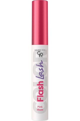 Golden Rose Suya Dayanıklı Hacim Veren Flash Lash Renkli Maskara 05 Pink Blaze