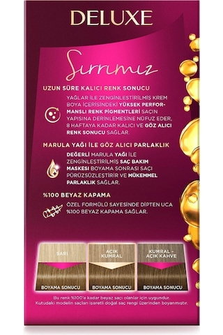 Palette Deluxe 7 - 0 Kumral X 2 Adet Saç Boyası