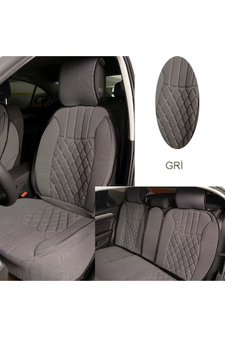 Elegance 5'Li Set Minder Gri / Klmny549