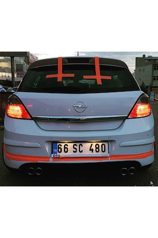 OPEL ASTRA H ARKA EK  Fiber Boyasız