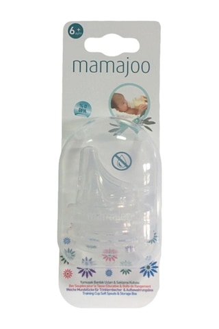 Mamajoo Yumuşak Bardak Ucu 2'li + Saklama Kutusu 6 Ay +