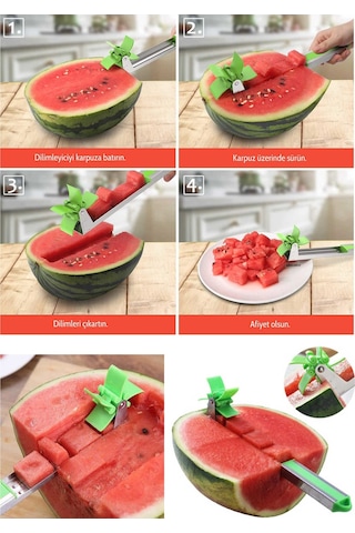 Kenpazar Pratik Mutfak Gereci Karpuz Dilimleyici Çok Renkli