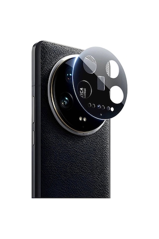 Forzacase Xiaomi Mi 14 Ultra İle Uyumlu Kamera Lens Koruma Halkası Siyah - Fc377 Siyah