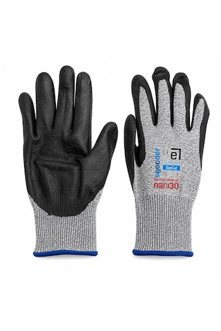 10 Adet Zebra No 10 Xlarge Kesilme Dirençli Nitril İşçi Eldiven Bandı 5332