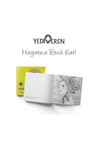 Mandala Büyükler Için Boyama Seti - 3 Kitap