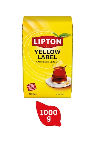 Lipton Yellow Label Siyah Dökme Çay 1 KG