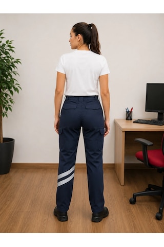 Acil Sağlık Paramedik Outdoor Yazlık Kadın Pantolon - Lacivert