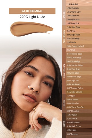 Avon Power Stay Mat Fondöten 220G Light Nude