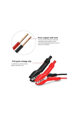 Novahub 12v/6a Foxsur Otomatik Akü Şarj Cihazı, Puls Onarma, Kurşun Asit Akü Bakım, Led Ekranlı, Araba, Kamyon, Suv, Motosiklet, Bot İçin