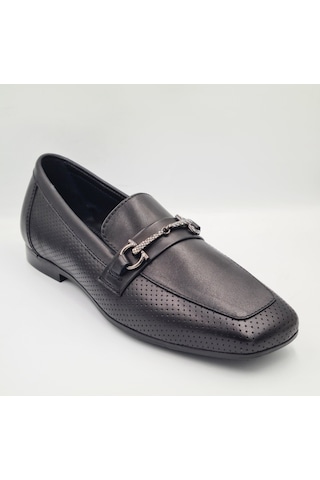 Greyder 34800 Siyah Hakiki Deri Kadın Formal Casual Ayakkabı Siyah