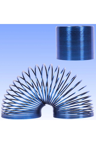 Dev Boyut Stres Yayı Mavi Stres Yayı Vıp Yüksek Kalite 1 Adet Mavi Stres Yayı 10 Cm Genişlik