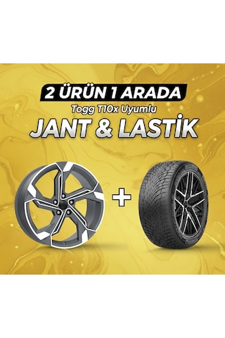 Kormetal Togg Uyumlu 235/50r19 Kış 4 Adet Yılı:2025+dy1709 Mgmd 19" Jant 4 Adet