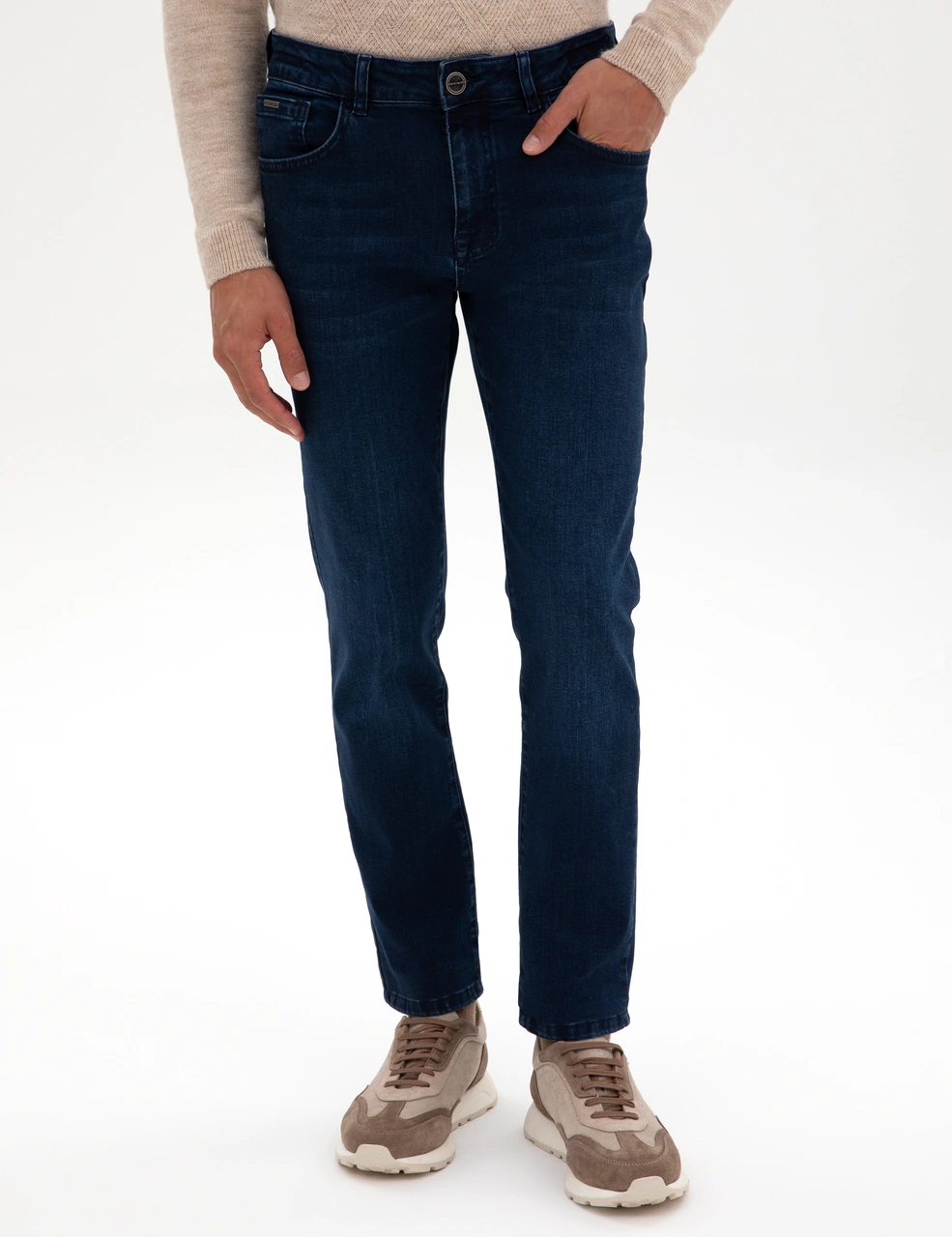 Pierre Cardin Erkek Lacivert Pantolon Jean 50315281-vr033 Lacivert