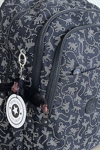 Nemo Bags Siyah Desenli Çantası Krinkıl Su Geçirmez Okul Çantası