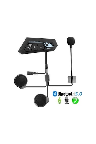 Bt22 Kask Kulaklık Bluetooth Motosiklet Kulaklık 5.0