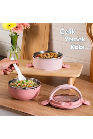 Porsima 66732-1 Stainless Steel Vakumlu Lunch Box Sefer Tası 1000 ML