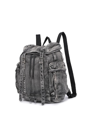 Denim Kot Kumaşı Kadın Sırt Çantası Barcelona 3217 001