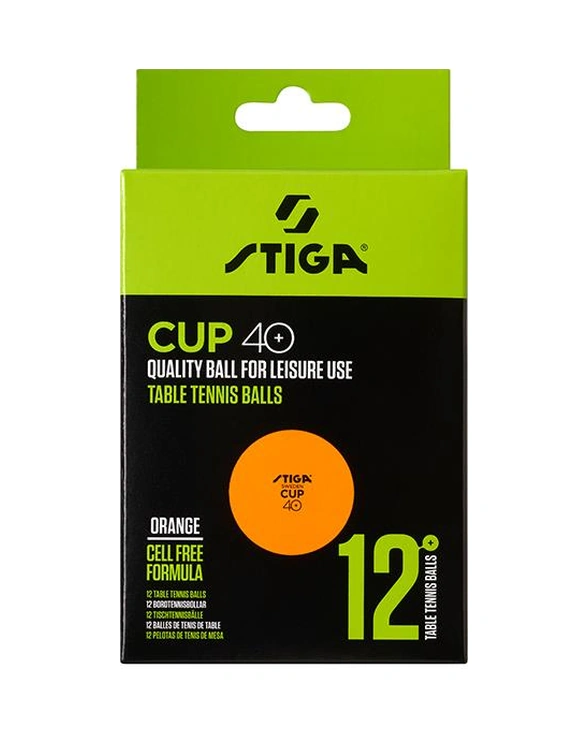 Stiga Table Tennis Ball Cup Pinpon Topu Turuncu 12li 1110-2503-12