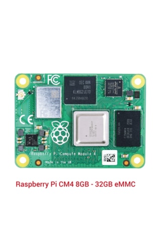 Raspberrp Pi Compute Modül 4 8gb Ram 32gb Emmc