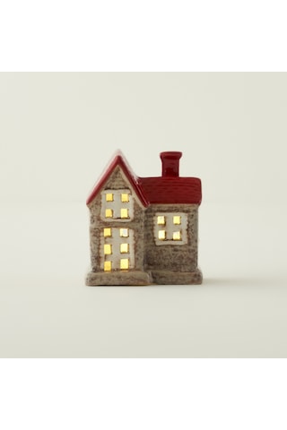 Home Yılbaşı Ledli Aydınlatma Kırmızı 10x7x12 Cm