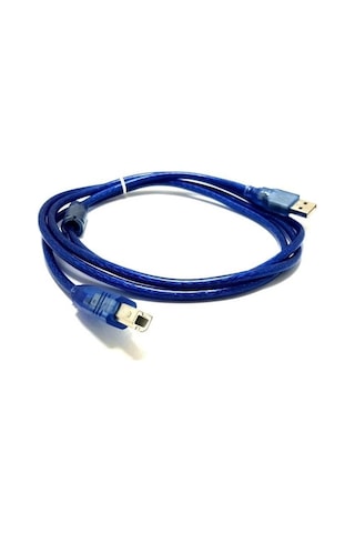 Rose Usb 2.0 Yazıcı-printer Kablosu 5metre Mavi