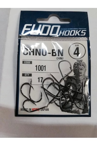 Fudo 1001 Chinu Black Nikel İğne No:6 - Standart