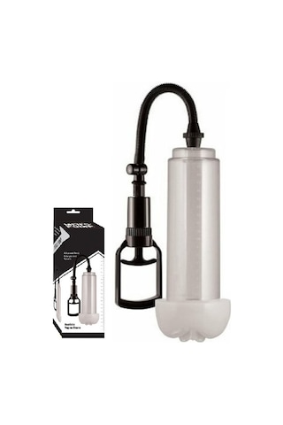 Erofoni Yeni Nesil Süper Penis Pump 20 CM Realistik Vajina Girişli Süper Vakum Penis Pompası