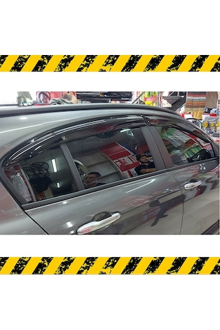 Fiat Egea Cross Mügen Cam Rüzgarlığı 2021 Sonrası 4 Lü Set N11.12262