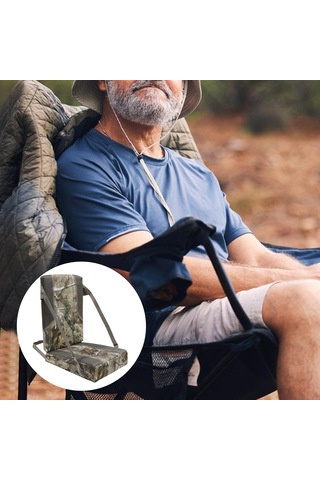 Homyl Açık Hava Aktiviteleri Av Konserleri Için Koltuk Minderi Çok Renkli